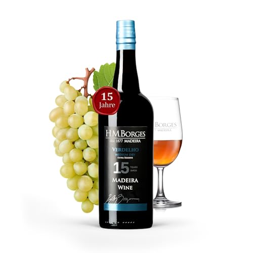 HM Borges, Madeira Wein, 15 Years, medium dry, verdelho, 0,75l HM Borges, Madeira Wein, 15 Years, medium dry, verdelho, 0,75l von HM Borges since 1877