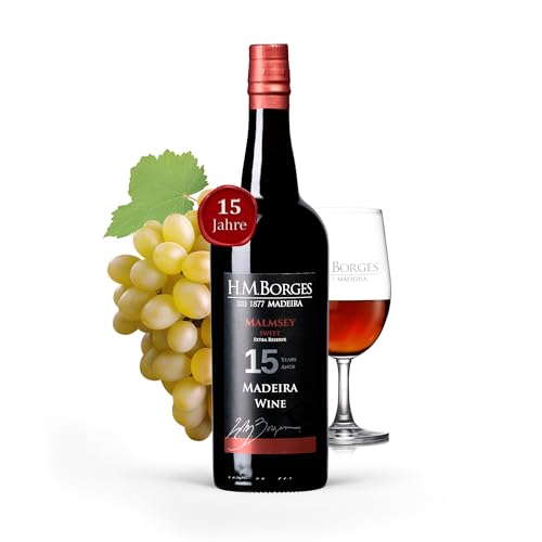 HM Borges, Madeira Wein, 15 Years, sweet, malvasia, 0,75l HM Borges, Madeira Wein, 15 Years, sweet, malvasia, 0,75l von HM Borges since 1877
