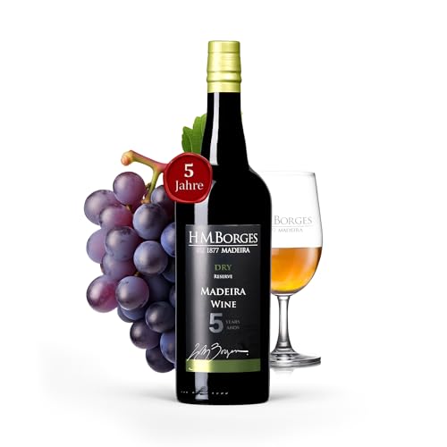 HM Borges, Madeira Wein, 5 Years, dry, 0,75l HM Borges, Madeira Wein, 5 Years, dry, 0,75l von HM Borges since 1877