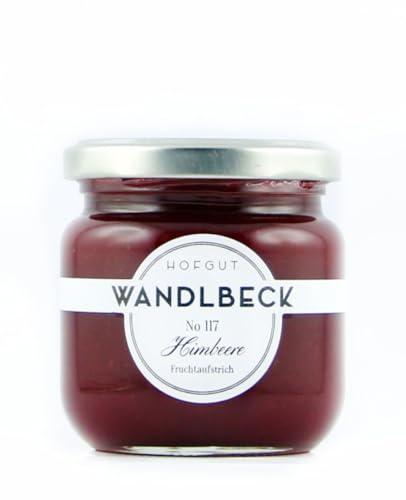 Himbeere-Fruchtaufstrich, 220g Glas Himbeere-Fruchtaufstrich, 220g Glas von HOFGUT WANDLBECK