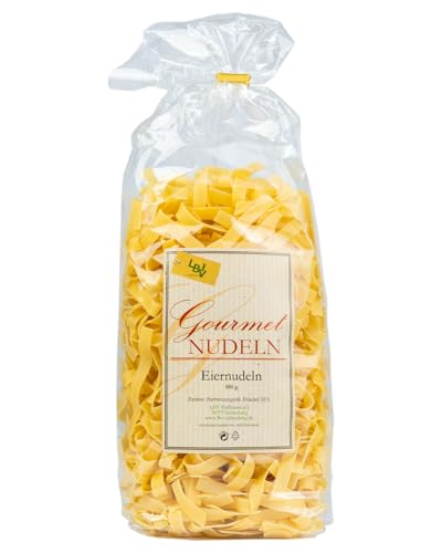 Hohenloher Bauerngenossenschaft Gourmet Nudeln Bandnudeln 8 mm 500 g - Regional produziert mit ausgewählten Zutaten - Perfekt für Pastagerichte, Nudelsalat oder als Beilage Hohenloher Bauerngenossenschaft Gourmet Nudeln Bandnudeln 8 mm 500 g - Regional produziert mit ausgewählten Zutaten - Perfekt für Pastagerichte, Nudelsalat oder als Beilage von HOHENLOHER Bauerngenossenschaft