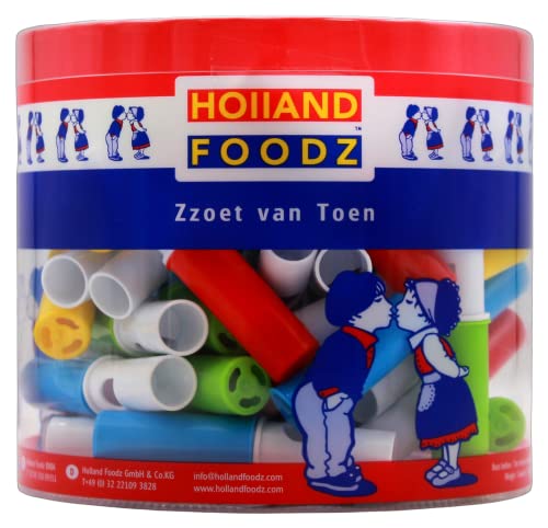 Holland Foodz Flöte mit Lolliinhalt, 1er Pack (1 x 270g) von HOLLAND FOODZ