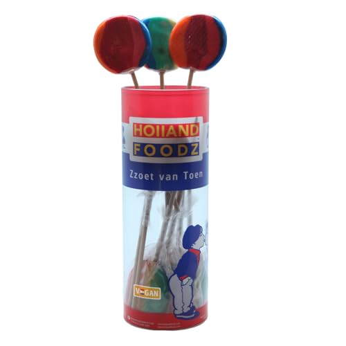 Holland Foodz Regenbogen Lutscher mit Fruchtaromen 50g 10 Stück Holland Foodz Regenbogen Lutscher mit Fruchtaromen 50g 10 Stück von Holland Foodz
