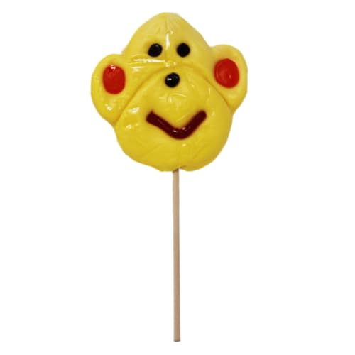 Holland Foodz gelbes Äffchen Lutscher mit Fruchtgeschmack 100g Holland Foodz gelbes Äffchen Lutscher mit Fruchtgeschmack 100g von Holland Foodz