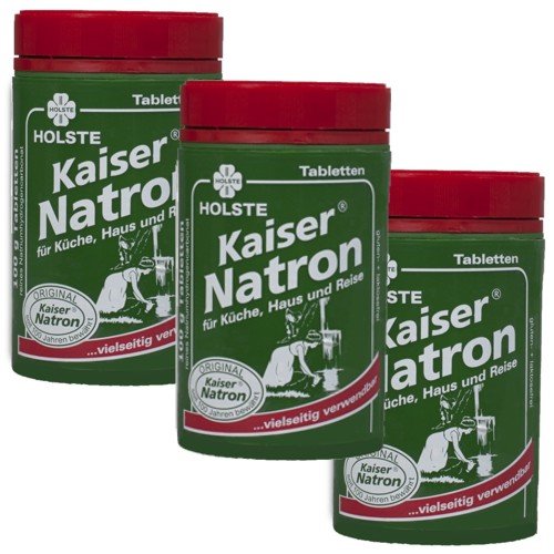 Holste Kaiser Natron Dose 100g Tabletten (3 Stück) von HOLSTE