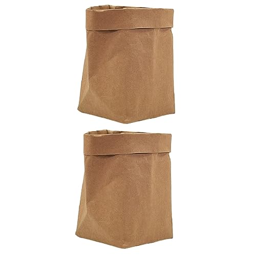 HOMSFOU 2 -Organizer Für Die Wiederverwendbare Einkaufstüten -Taschen Kraftpapier Kleine Mülleimer Kraftpapiertüten Kleine Kraftpapierbehälter HOMSFOU 2 -Organizer Für Die Wiederverwendbare Einkaufstüten -Taschen Kraftpapier Kleine Mülleimer Kraftpapiertüten Kleine Kraftpapierbehälter von HOMSFOU
