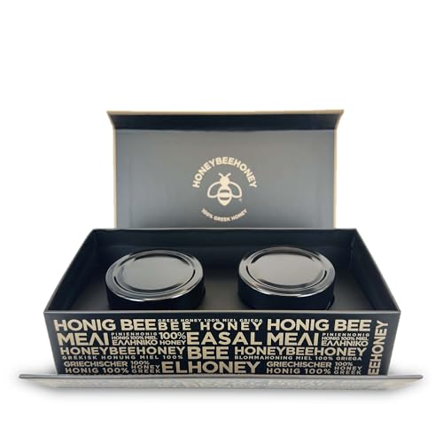 Honig Geschenkset Luxuriös 2 Sorten Gourmet Honig aus Griechenland 2x150g Luxury Line Honig Geschenkset Luxuriös 2 Sorten Gourmet Honig aus Griechenland 2x150g Luxury Line von HONEYBEEHONEY