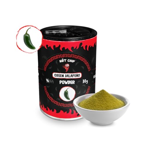 HOT-CHIP GREEN JALAPENO PULVER 30 g HOT-CHIP GREEN JALAPENO PULVER 30 g von HOT CHIP