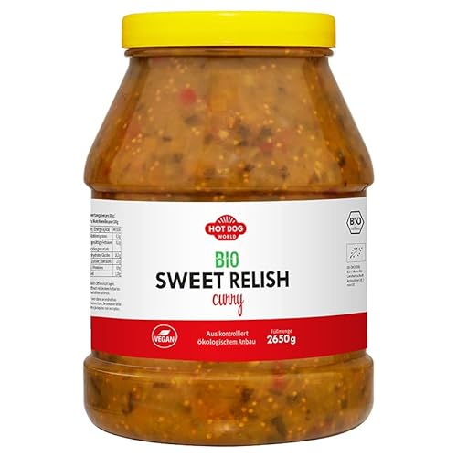 Bio Sweet Relish - curry 2,65 kg von HOT DOG WORLD