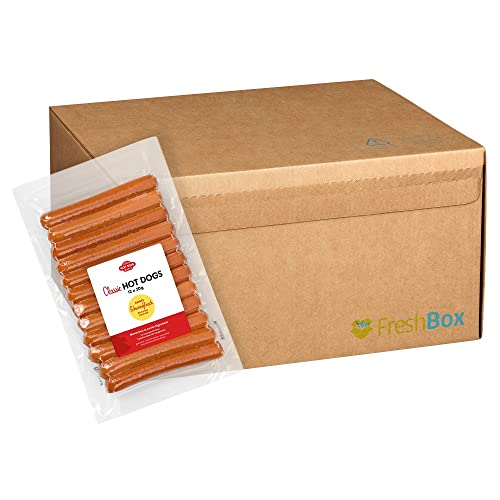 HOT DOG WORLD - Hot Dog Würstchen vom Strohschwein 144 x 50 g von HOT DOG WORLD