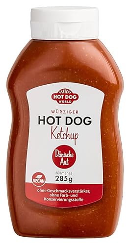 HOT DOG WORLD - Hotdog Ketchup 250 ml/ 285 g HOT DOG WORLD - Hotdog Ketchup 250 ml/ 285 g von HOT DOG WORLD