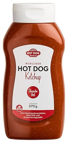 HOT DOG WORLD - Hotdog Ketchup 500 ml/ 570 g HOT DOG WORLD - Hotdog Ketchup 500 ml/ 570 g von HOT DOG WORLD