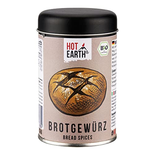 HOT EARTH Bio Brotgewürz - 60g in Aromaschutzdose von HOT EARTH