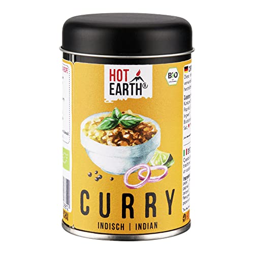 HOT EARTH Bio Curry, indisch - 70g in Aromaschutzdose von HOT EARTH