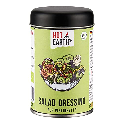 HOT EARTH Bio Salatkräuter - 50g in Aromaschutzdose von HOT EARTH