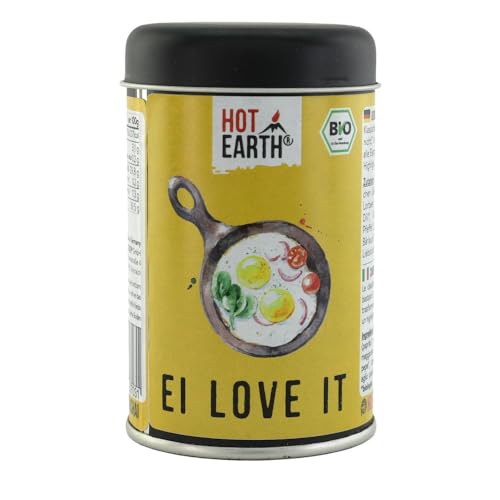 HOT EARTH Ei Love it | Eiergewürz | bio | vegan | 70g in Aromaschutzdose von HOT EARTH