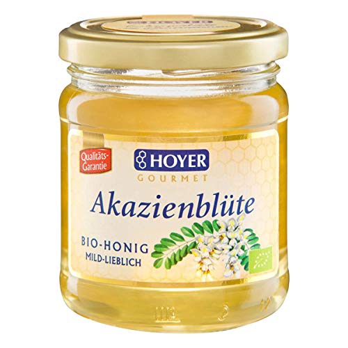 HOYER, Akazienhonig hellgelb, flüssig & mild , 250g von Hoyer