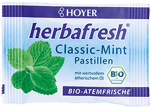 herbafresh Classic-Mint Pastillen BIO von Hoyer