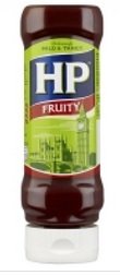 HP Fruity Brown Sauce Squeezy 470G von HP