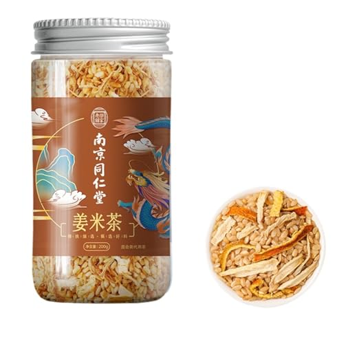 Natürlicher ChenPi Ingwer-Reistee 200g / 7,05oz Gebratener Ingwer-Reistee Alltagsgetränk, Zarter Geschmack Natürlicher ChenPi Ingwer-Reistee 200g / 7,05oz Gebratener Ingwer-Reistee Alltagsgetränk, Zarter Geschmack von HQZMCTE