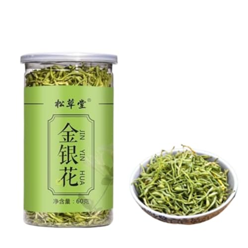 Natürlicher Kräutertee Gesunder Tee - Geißblatt-Tee Zwei Blumen Doppelblüte 60g / 2,11oz Nicht-Zusatzstoff/Natürliche Trocknung von HQZMCTE