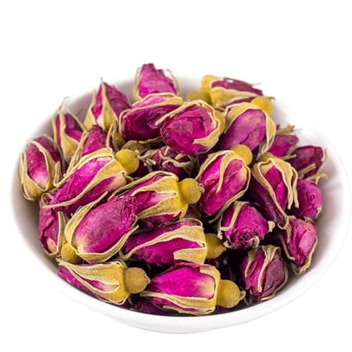 Natürlicher Kräutertee Gesunder Tee Premium Rose Wellness Tee Nicht-GMO und Vegan-Zuckerfrei Rose 1,58oz / 45g von HQZMCTE