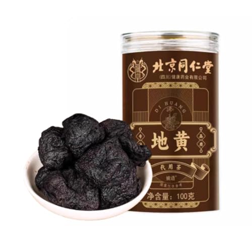 Natürlicher Premium-Kräutertee Gekochte Rehmannia Glutinosa 100g / 3,52oz Rehmannia-Wurzel Neun Gedämpft Und Neun Sonne von HQZMCTE