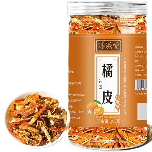 Natürlicher Premium-Kräutertee Gesunder Tee Orangenschalentee 200g / 7,05oz Ohne Konservierungsstoffe Natürlicher Premium-Kräutertee Gesunder Tee Orangenschalentee 200g / 7,05oz Ohne Konservierungsstoffe von HQZMCTE