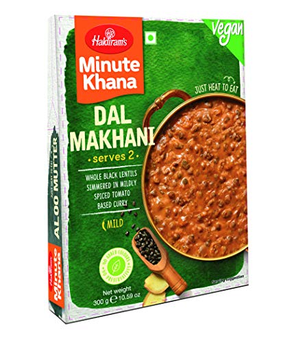 Haldiram's - Dal Makhani (300g) - Traditionelles indisches Gericht - Reich an Geschmack und Nährstoffen - Perfekt für schnelle und köstliche Mahlzeiten von Haldiram's