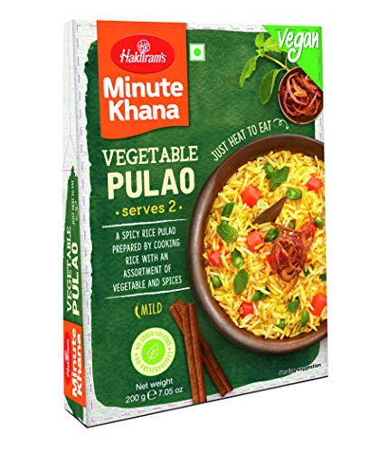 Haldiram's Gemüse Pulao 200 GMS Vegan Haldiram's Gemüse Pulao 200 GMS Vegan von HR Haldiram's