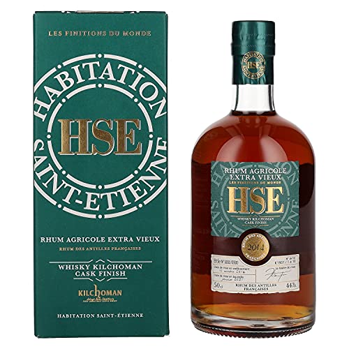 HSE Habitation Saint-Etienne HSE Rhum Extra Vieux KILCHOMAN CASK FINISH 2013 44%, Volume - 0.5 l in Geschenkbox Rum von HSE Habitation Saint-Etienne