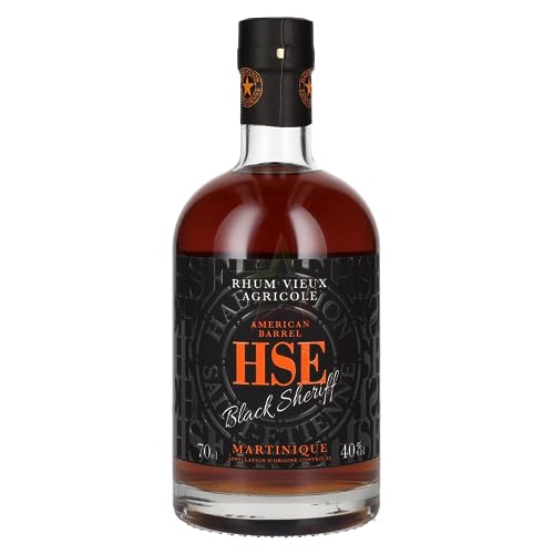 HSE Habitation Saint-Etienne Rhum Vieux Agricole Black Sheriff American Barrel 40,00% 0,70 Liter von HSE Habitation Saint-Etienne