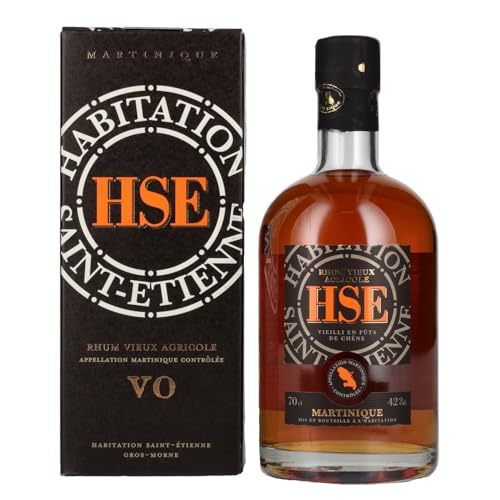 HSE Rhum Vieux Agricole Martinique 42% Vol. 0,7l in Geschenkbox HSE Rhum Vieux Agricole Martinique 42% Vol. 0,7l in Geschenkbox von HSE Habitation Saint-Etienne