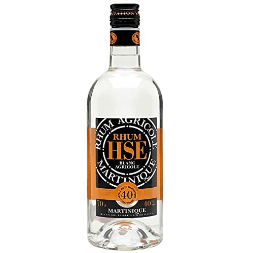 RHUM AGRICOLE BLANC MARTINICA 40% VOL 70 CL von HSE