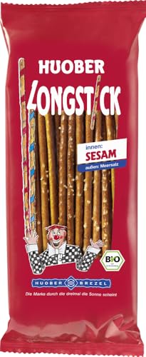 HUOBER BREZEL Bio Longstick mit Sesam (2 x 150 gr) von Huober