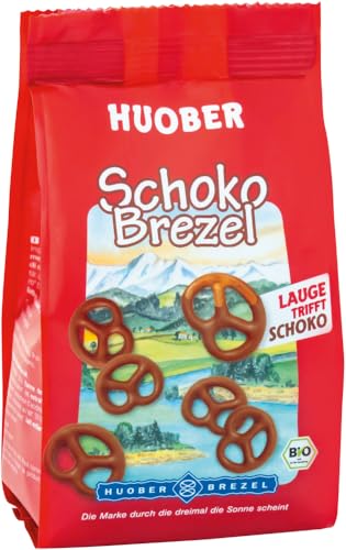 HUOBER BREZEL Bio SchokoBrezeln (6 x 100 gr) von Huober