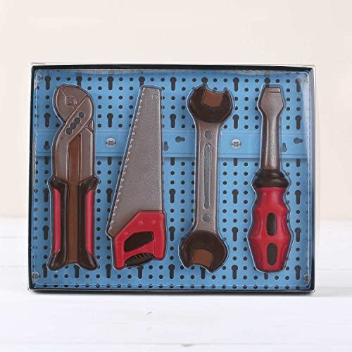 Schokoladenkunstwerk WERKZEUG-SET von Hussel, 150g von HUSSEL