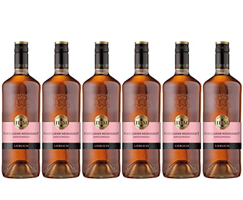 HXM - Portugieser Rosé Lieblich Qualitätswein Rheinhessen (6 x 1 l) von HXM
