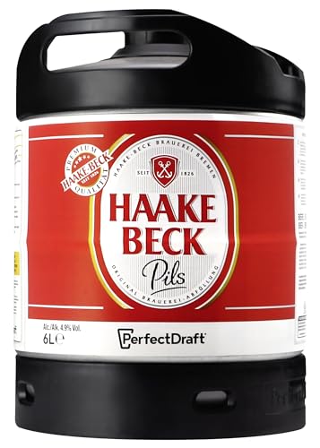 Haake Beck Pils, Perfect Draft (1 x 6l) MEHRWEG Fassbier von Haake Beck