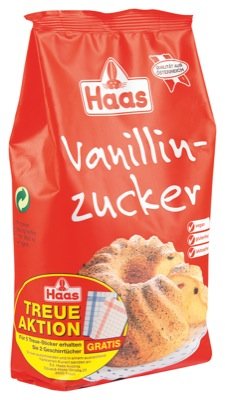 Haas Vanillinzucker 1kg von Haas