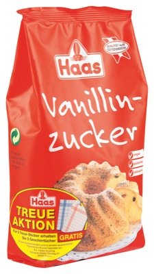 Haas Vanillinzucker 1kg Haas Vanillinzucker 1kg von Haas