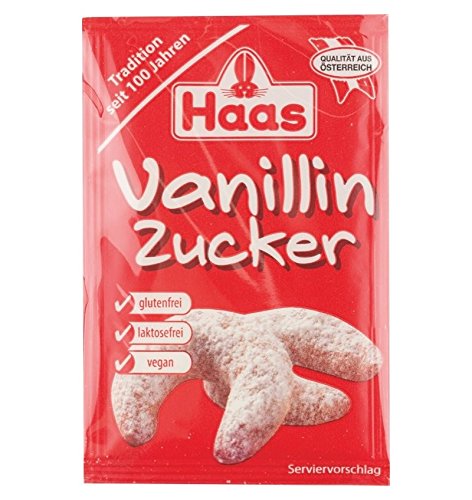 Haas - Vanillinzucker - 5 x 8 g von Haas