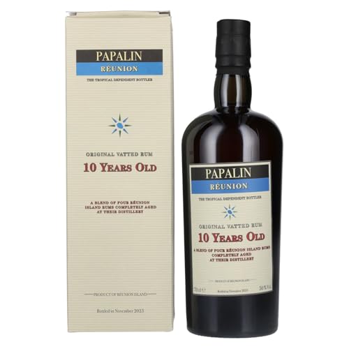 Habitation Velier PAPALIN RÉUNION 10 Years Old Jamaica Pure Single Rum 50% Vol. 0,7l in Geschenkbox Habitation Velier PAPALIN RÉUNION 10 Years Old Jamaica Pure Single Rum 50% Vol. 0,7l in Geschenkbox von Habitation Velier