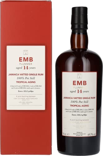 Habitation Velier SVM EMB PLUMMER 14 Years Old TROPICAL AGING Vatted Single Rum (1 x 0.7 l) von Habitation Velier