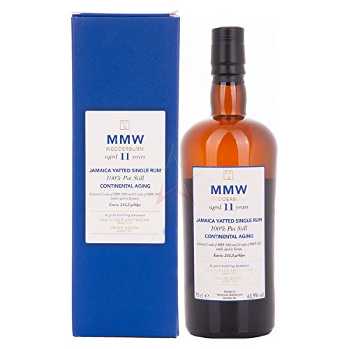 Habitation Velier SVM MMW WEDDERBURN 11 Years Old CONTINENTAL AGING Vatted Single Rum (1 x 0.7 l) von Habitation Velier