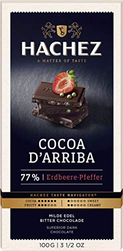 Cocoa Arriba Tafel Erdbeer Pfeffer 100g Cocoa Arriba Tafel Erdbeer Pfeffer 100g von Hachez