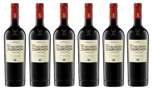 6x 0,75l - 2021er - Hacienda Grimón - Crianza - Rioja D.O.Ca. - Spanien - Rotwein trocken 6x 0,75l - 2021er - Hacienda Grimón - Crianza - Rioja D.O.Ca. - Spanien - Rotwein trocken von Hacienda Grimón