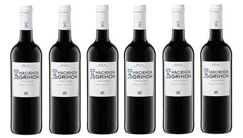 6x 0,75l - 2023er - Hacienda Grimón - Tempranillo Tinto - Rioja D.O.Ca. - Spanien - Rotwein trocken 6x 0,75l - 2023er - Hacienda Grimón - Tempranillo Tinto - Rioja D.O.Ca. - Spanien - Rotwein trocken von Hacienda Grimón