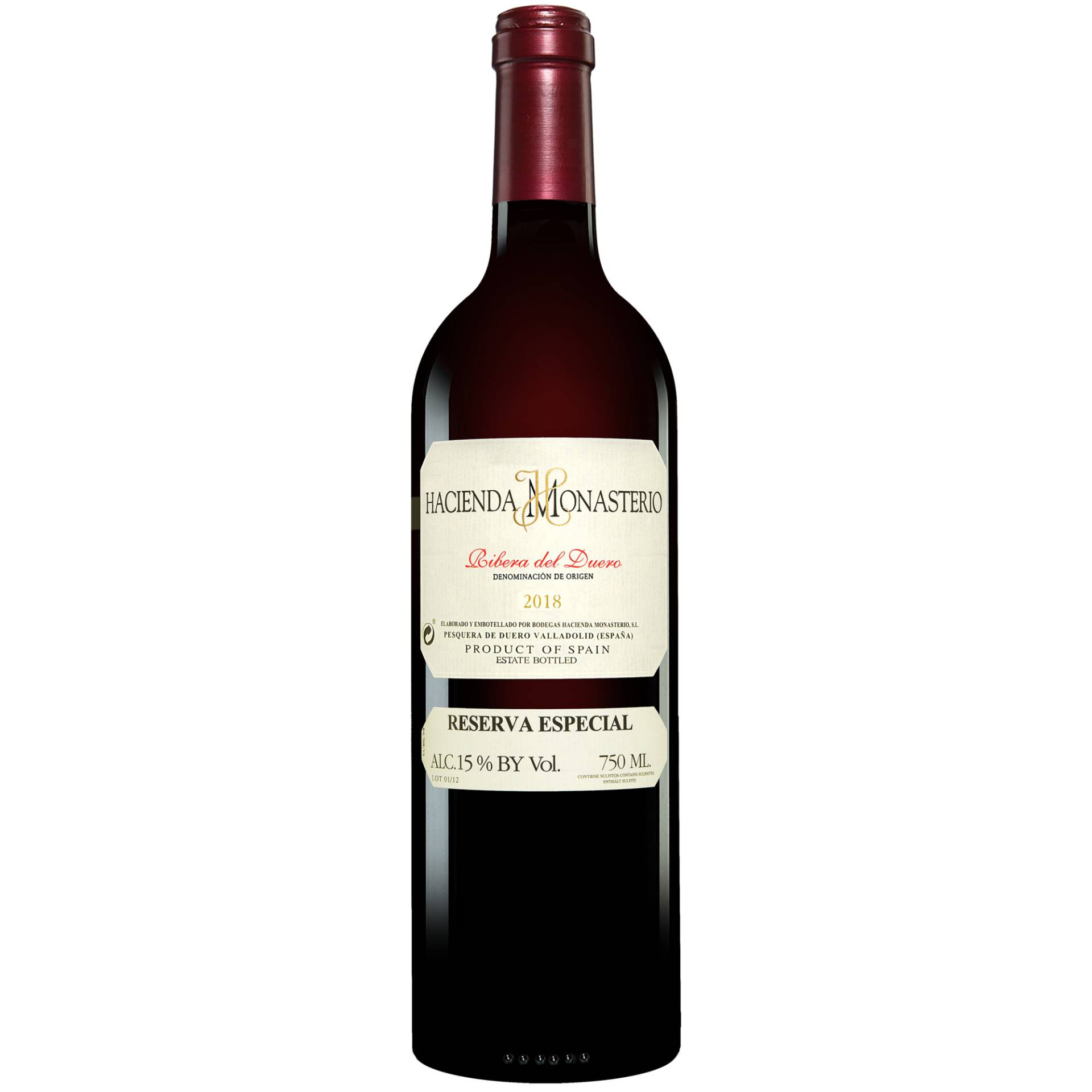 Hacienda Monasterio Reserva Especial 2018  0.75L 15% Vol. Rotwein Trocken aus Spanien von Hacienda Monasterio