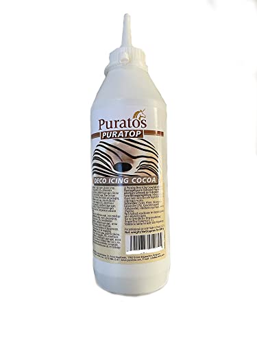 Hack Spritzglasur dunkel, 881, für Kuchen und Gebäck, 1x 600 ml Flasche Hack Spritzglasur dunkel, 881, für Kuchen und Gebäck, 1x 600 ml Flasche von Hack Gastro